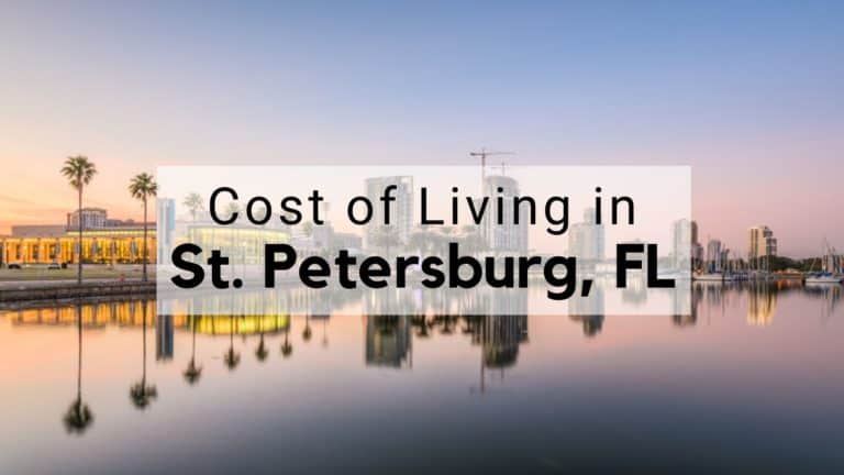 Cost of Living in St. Petersburg, FL