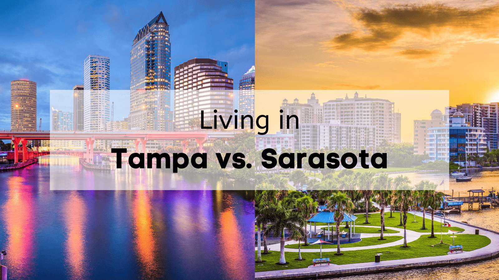Tampa vs. Sarasota Guide