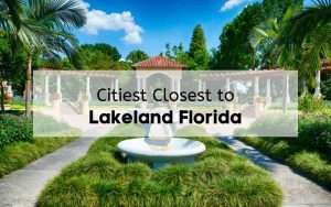 Southeastern University in Lakeland with the text cities in Lakeland over the image.