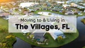 aerial view of the the villages florida