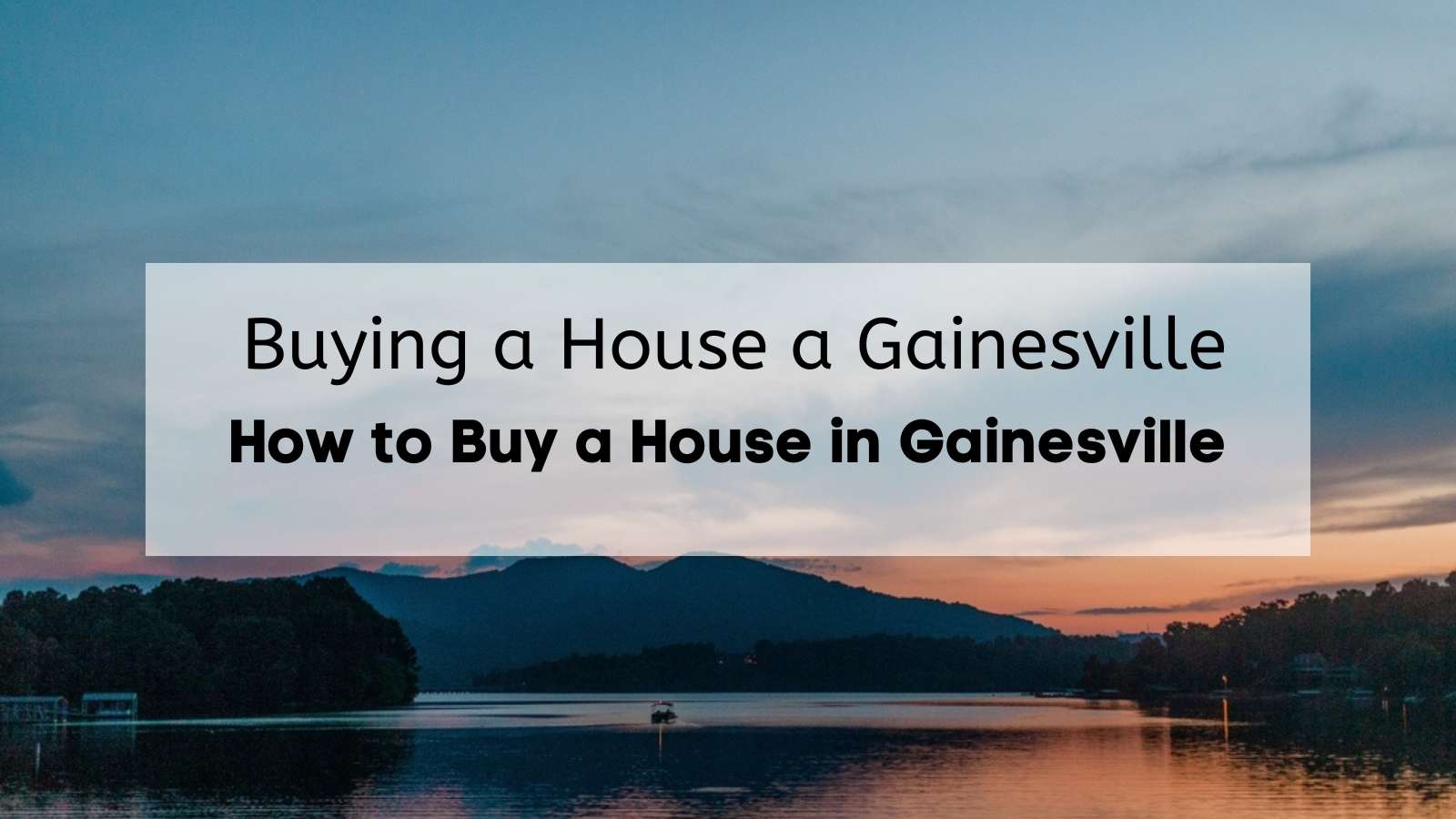 Learn how to buy a house in Gainesville FL with our step-by-step guide.