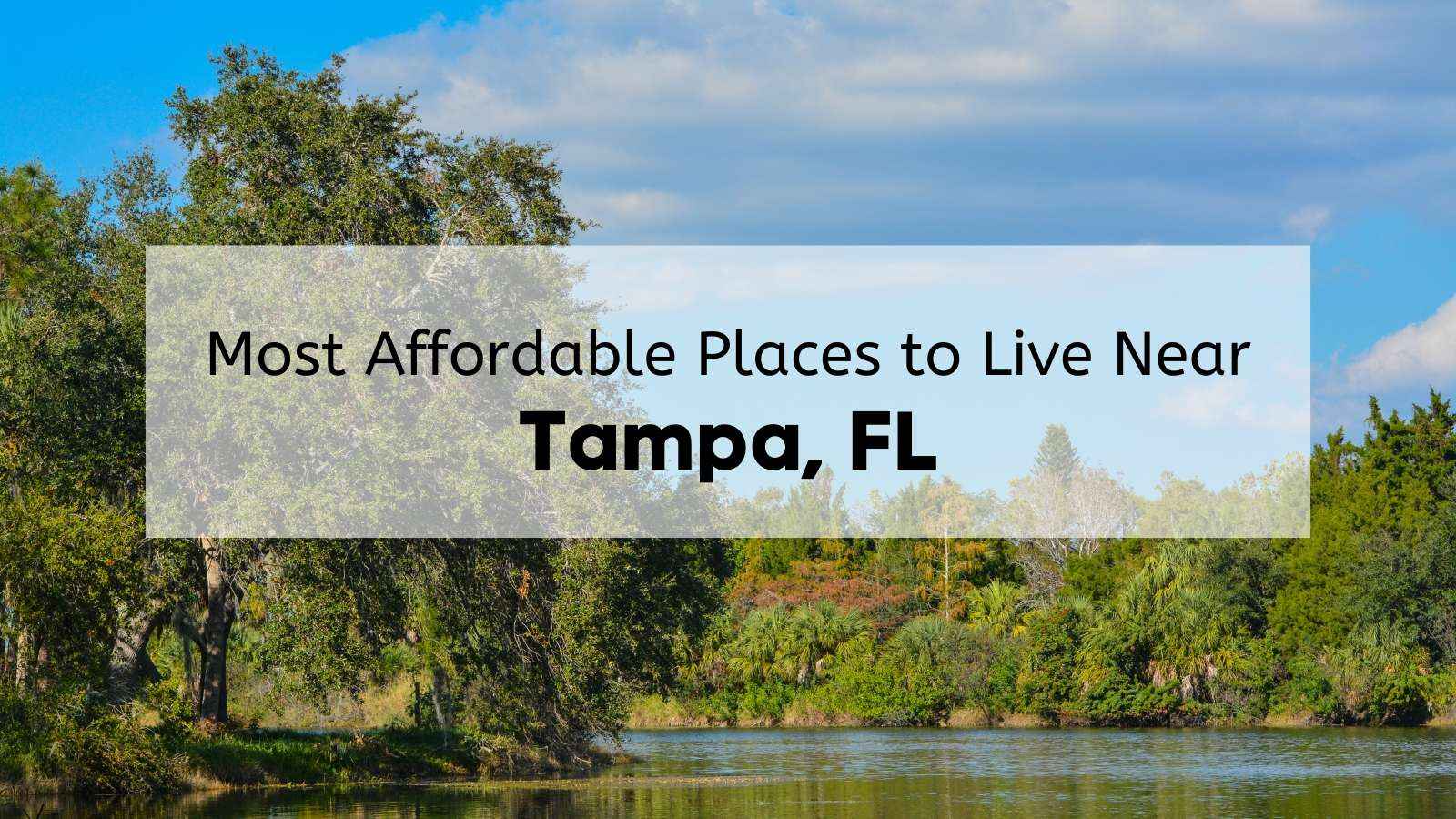 Lake Seminole in Seminole Florida.